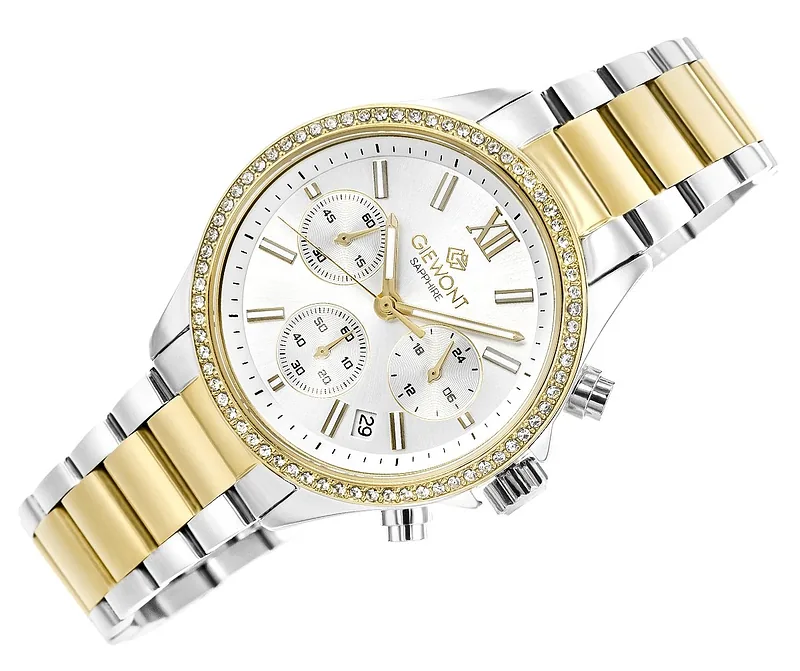Giewont Sapphire Women’s Watch / silver-gold