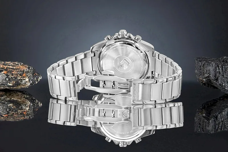 Giewont Chronograph Sapphire Men’s Watch / silver