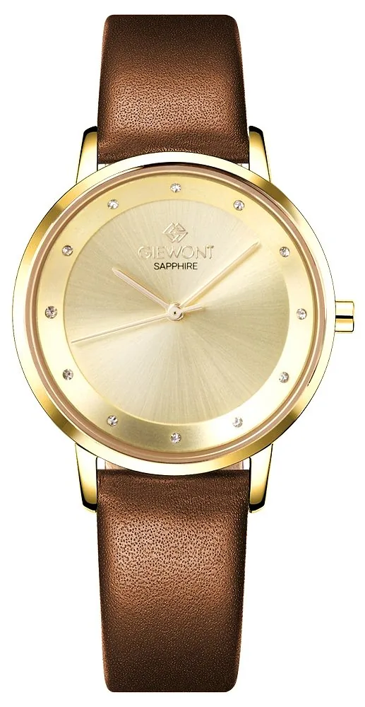 Giewont Sapphire Women's Watch GW4130-A2 / gold