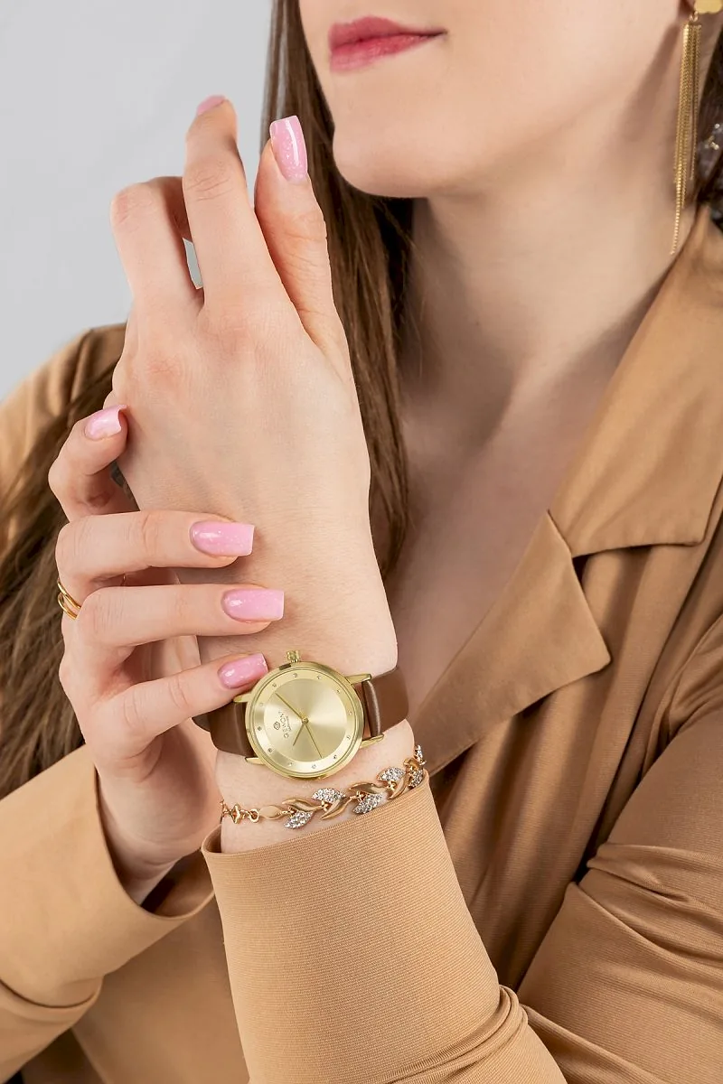 Giewont Sapphire Women’s Watch GW4130-A2 / gold