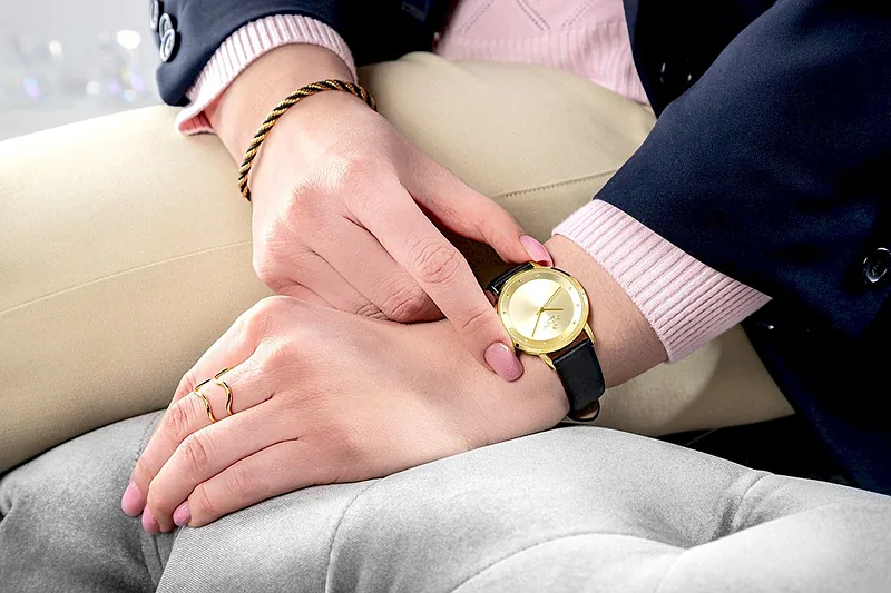 Giewont Sapphire Women’s Watch / gold