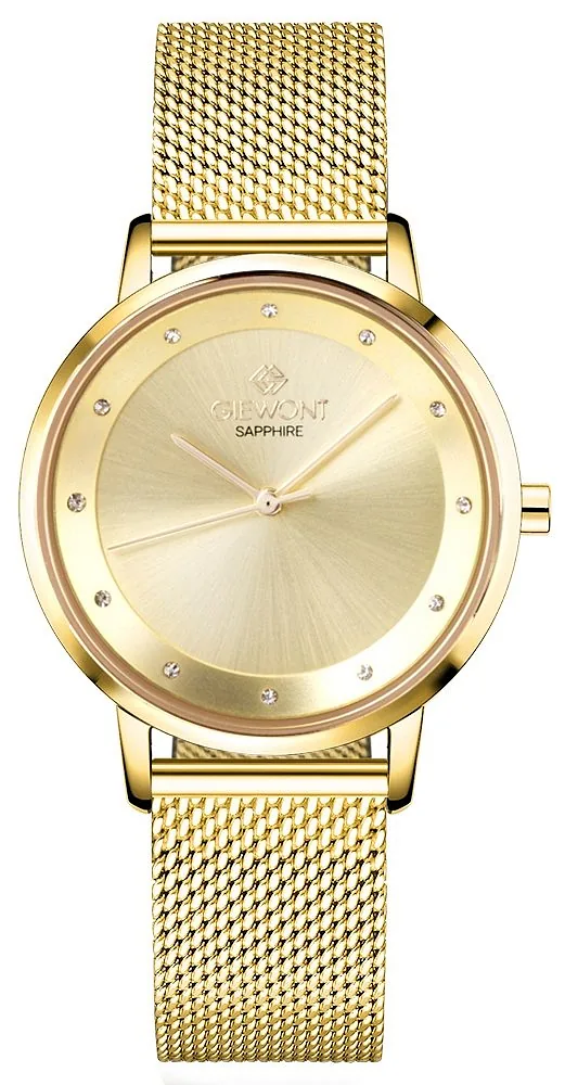 Giewont Sapphire Women’s Watch / Gold