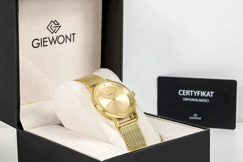 Giewont Sapphire Women’s Watch / Gold