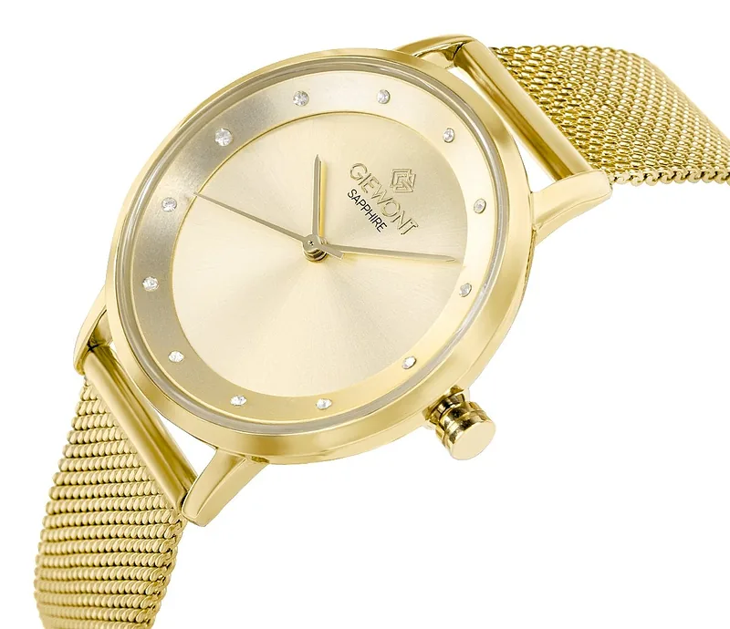 Giewont Sapphire Women’s Watch / Gold