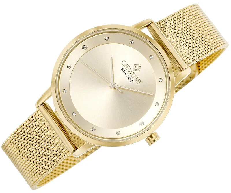 Giewont Sapphire Women’s Watch / Gold