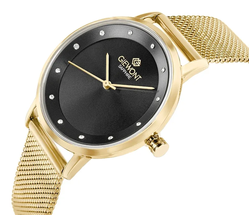 Giewont Sapphire Women’s Watch / gold-black