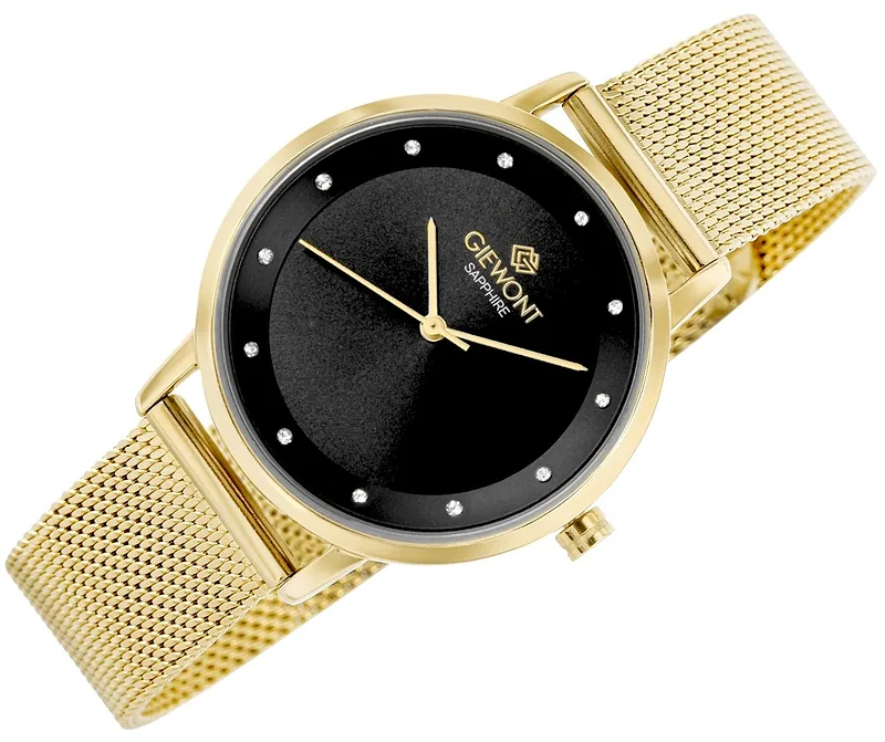 Giewont Sapphire Women’s Watch / gold-black