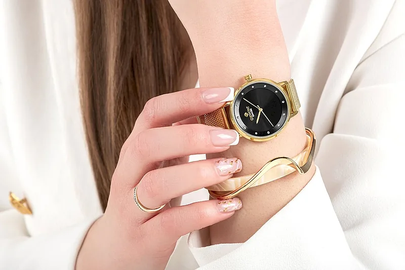 Giewont Sapphire Women’s Watch / gold-black