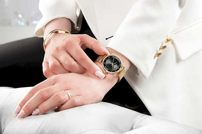 Giewont Sapphire Women’s Watch / gold-black