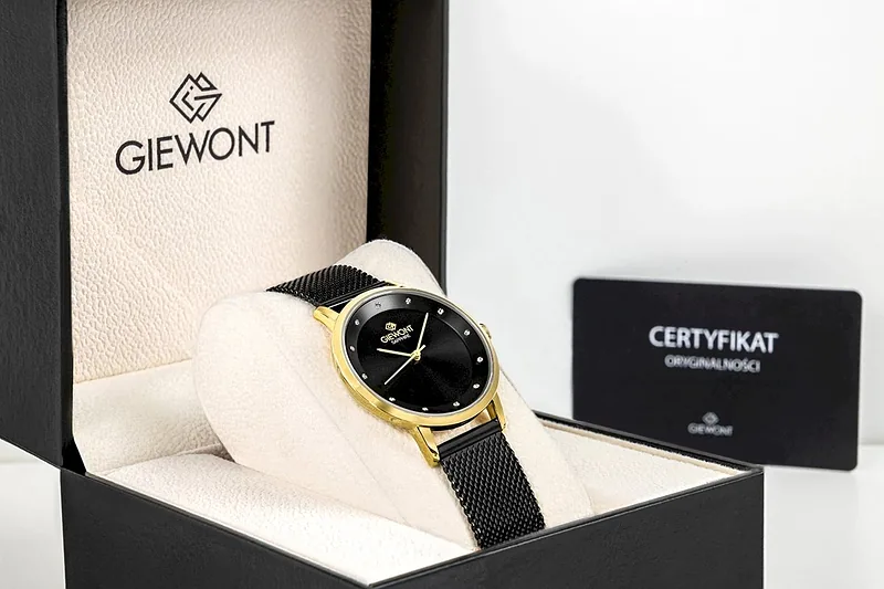 Giewont Sapphire Women’s Watch GW4130-B4 / gold/black