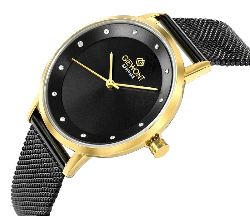 Giewont Sapphire Women’s Watch GW4130-B4 / gold/black