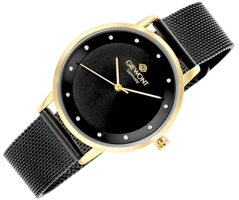 Giewont Sapphire Women’s Watch GW4130-B4 / gold/black