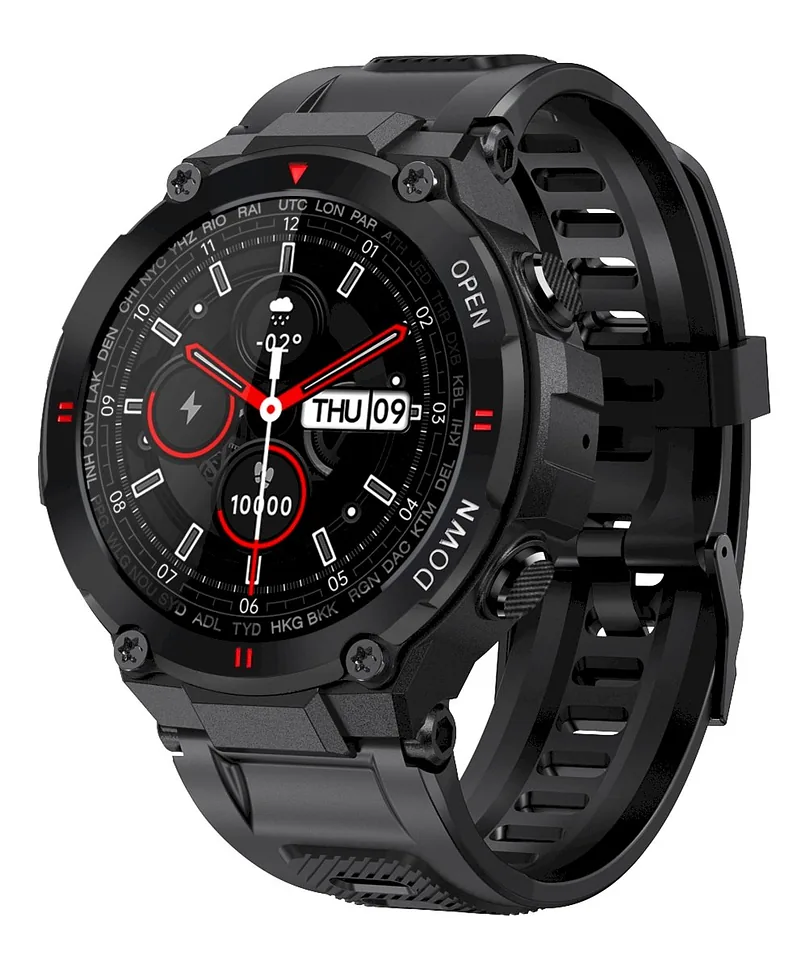 GIEWONT Smartwatch GW430-1 / black