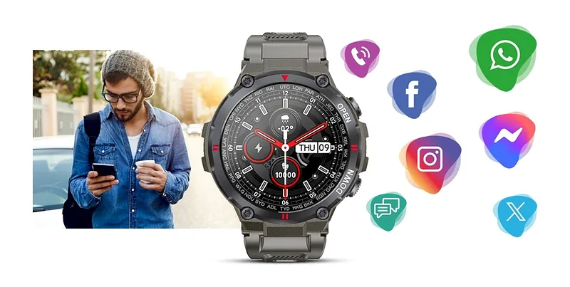 GIEWONT Smartwatch GW430-2 / grey