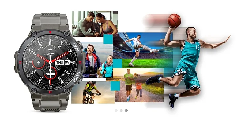 GIEWONT Smartwatch GW430-2 / grey
