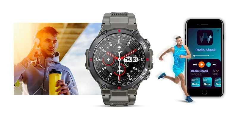 GIEWONT Smartwatch GW430-2 / grey