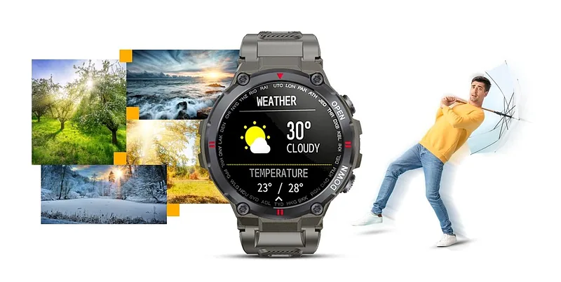GIEWONT Smartwatch GW430-2 / grey