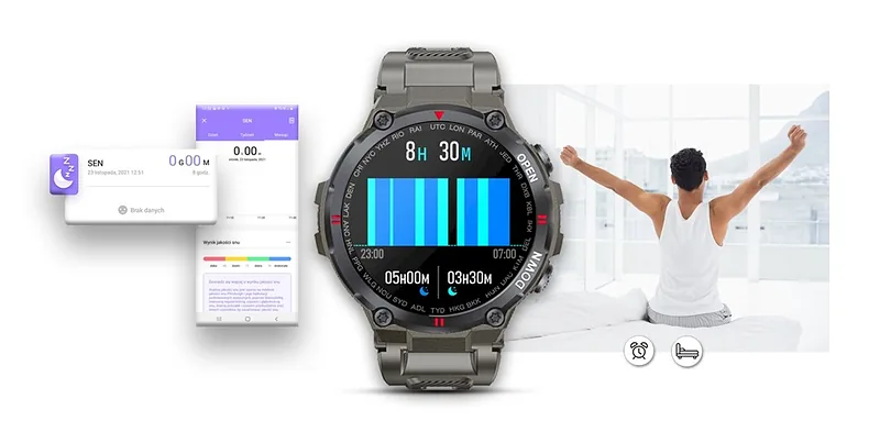 GIEWONT Smartwatch GW430-2 / grey
