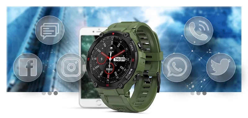 GIEWONT Smartwatch GW430-3 / green