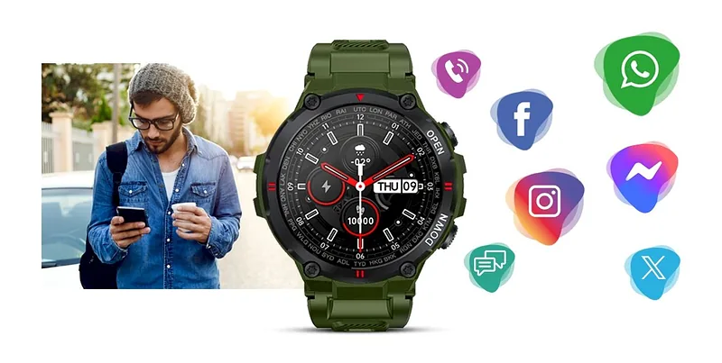 GIEWONT Smartwatch GW430-3 / green