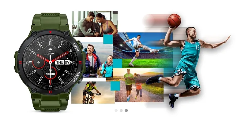 GIEWONT Smartwatch GW430-3 / green