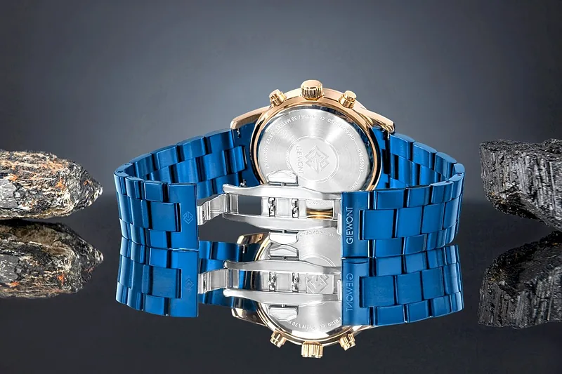 Giewont Chronograph Sapphire Men’s Watch GW4580-B5 / blue