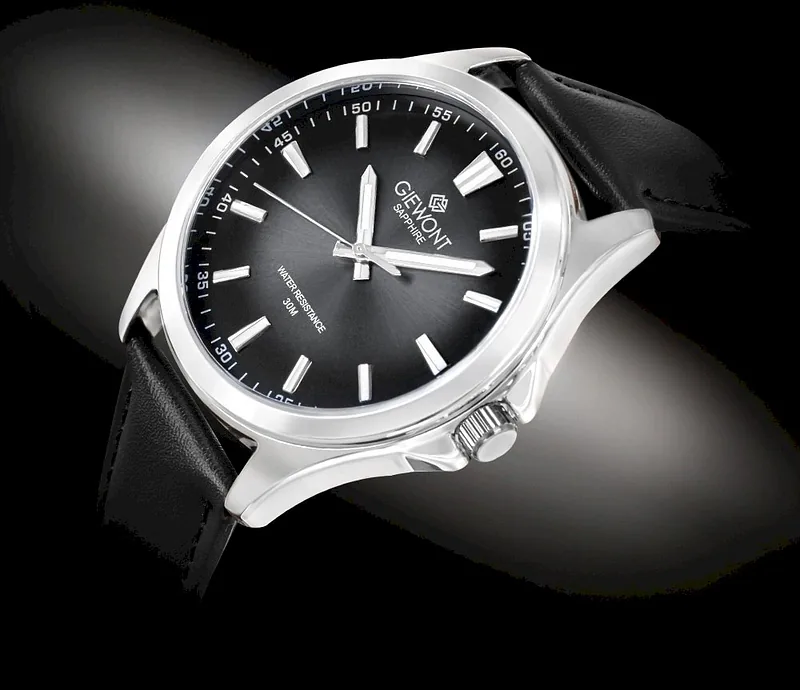 Giewont Elegance Sapphire Men’s Watch GW5160-A2 / black