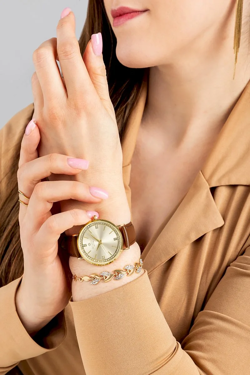 Giewont Sapphire Women’s Watch GW5390-A3 / gold