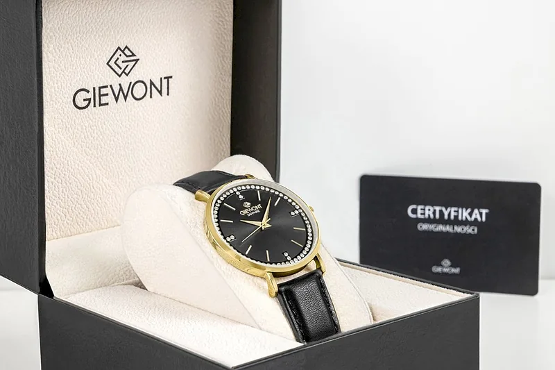 Giewont Sapphire Women’s Watch GW5390-A4 / gold/black