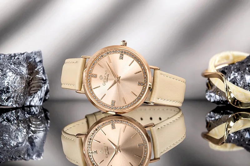 Giewont Sapphire Women’s Watch / rose gold
