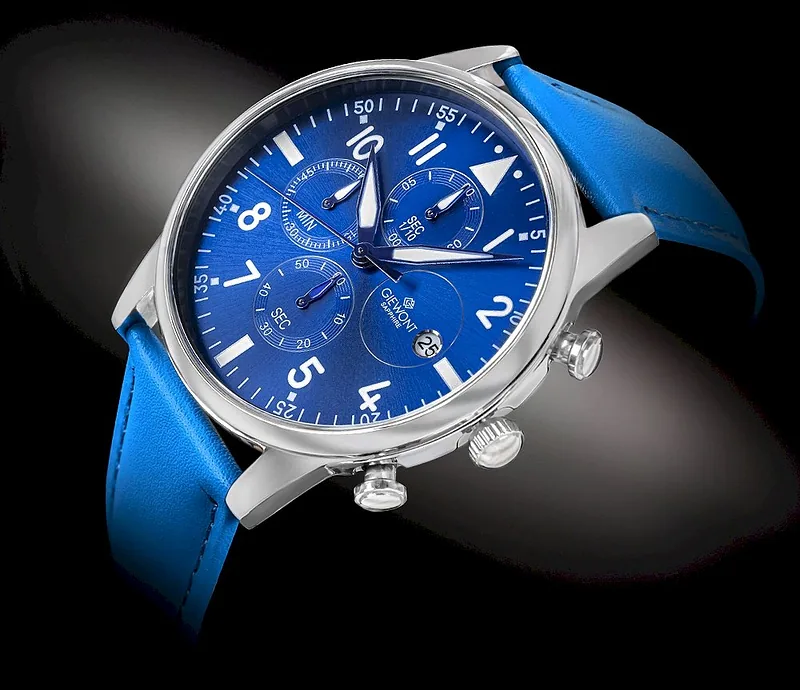 Giewont Chronograph Sapphire Men’s Watch / blue