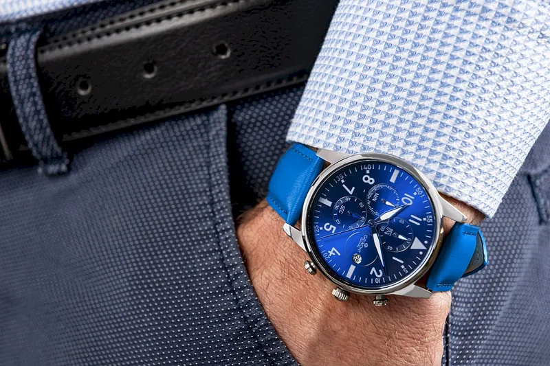 Giewont Chronograph Sapphire Men’s Watch / blue
