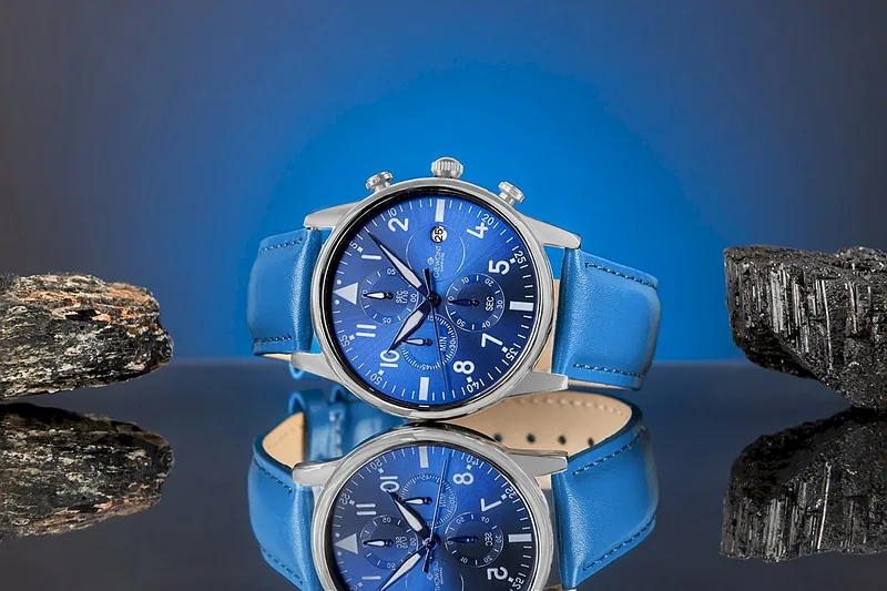 Giewont Chronograph Sapphire Men’s Watch / blue