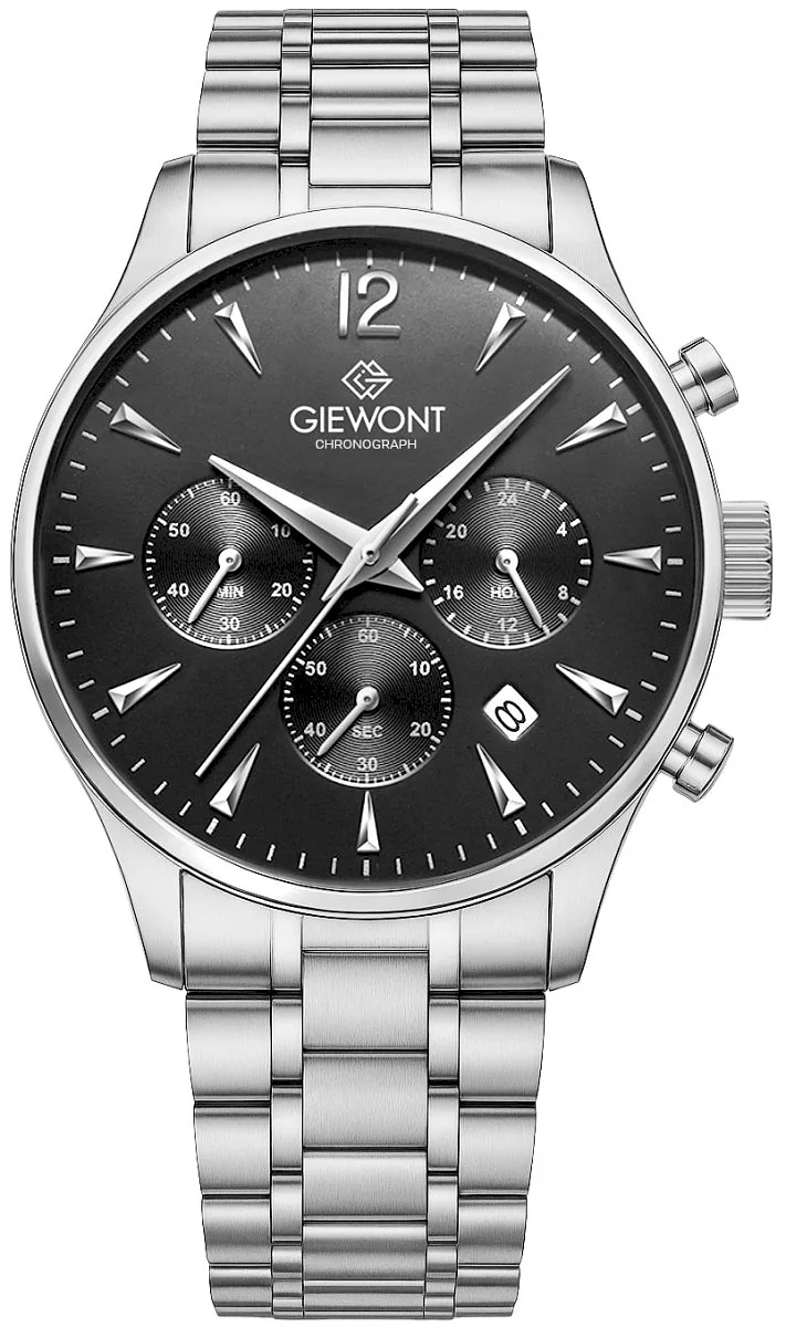 Giewont Chronograph Sapphire Men's Watch GW6310-B2 / silver