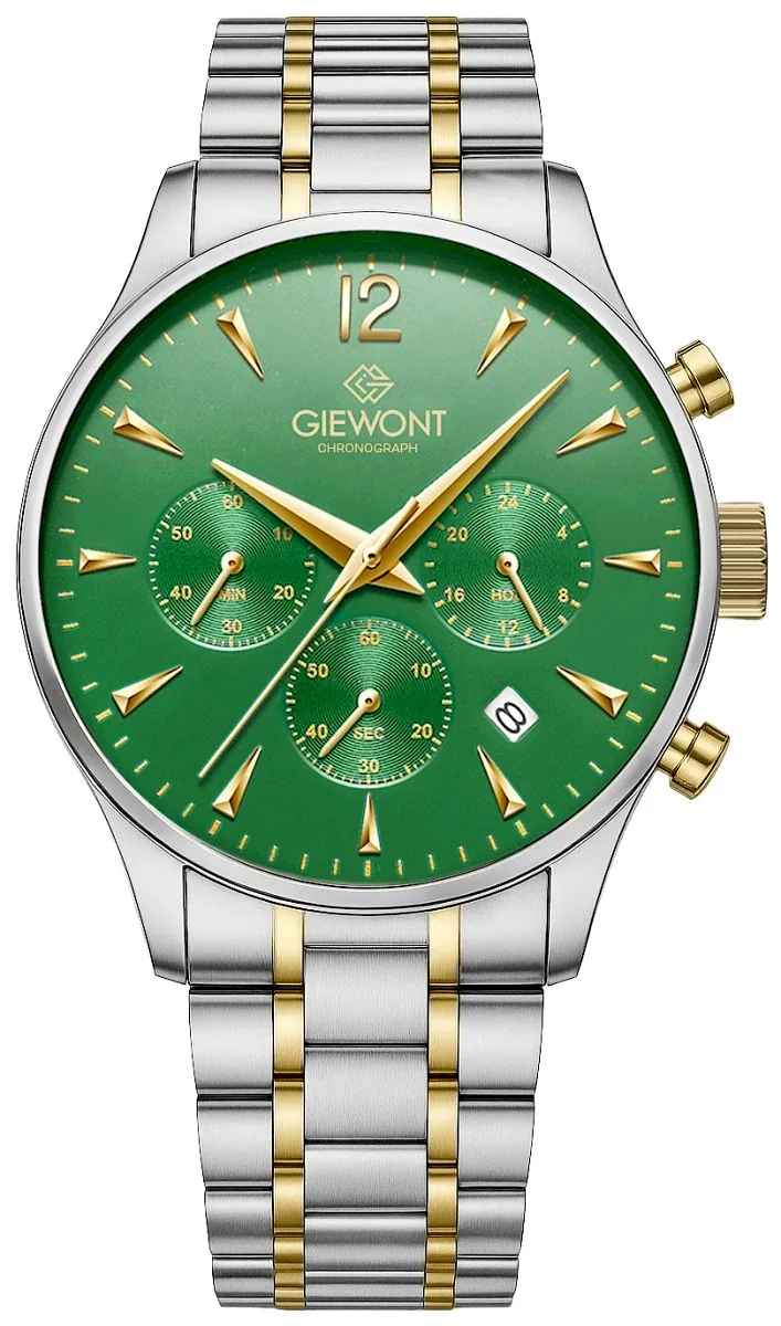 Giewont Chronograph Sapphire Men’s Watch / green