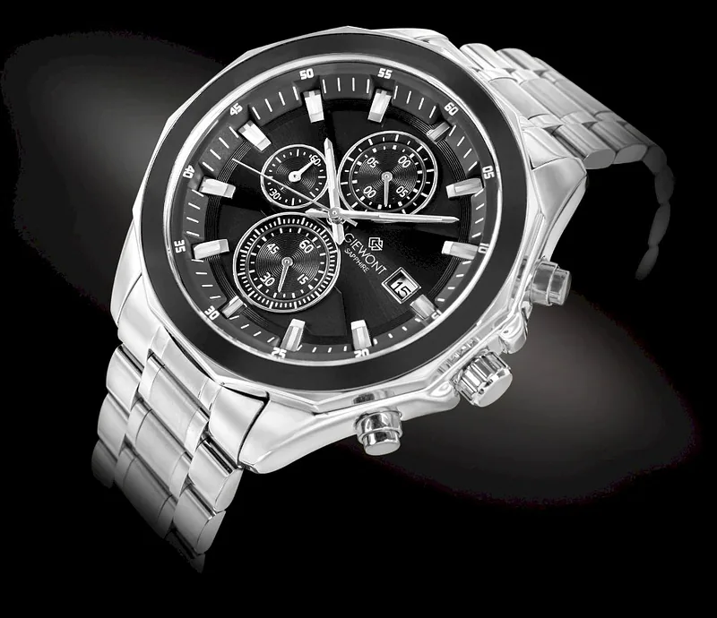Giewont Chronograph Sapphire Men’s Watch / silver