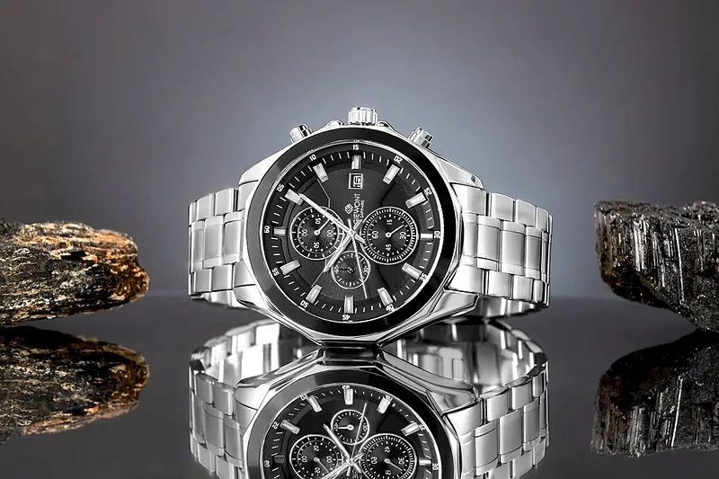 Giewont Chronograph Sapphire Men’s Watch / silver