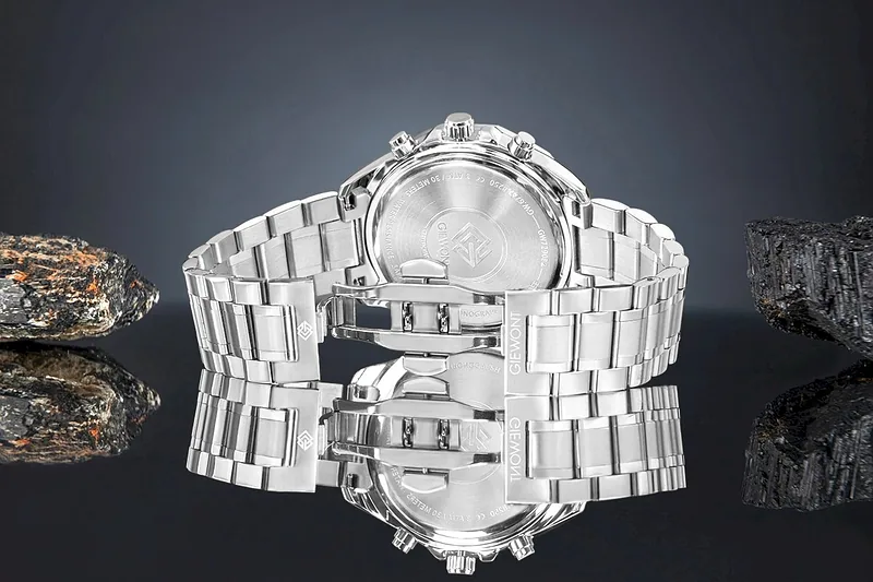 Giewont Chronograph Sapphire Men’s Watch / silver