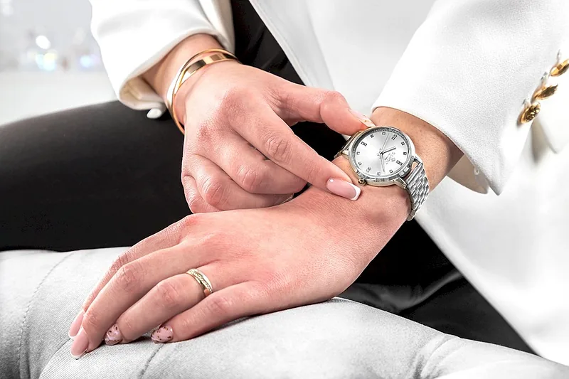Giewont Sapphire Women’s Watch / silver