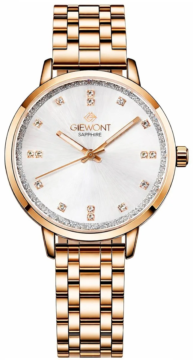 Giewont Sapphire Women’s Watch / rose gold