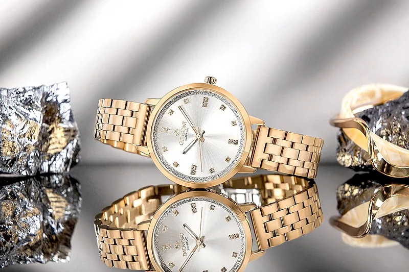 Giewont Sapphire Women’s Watch / rose gold