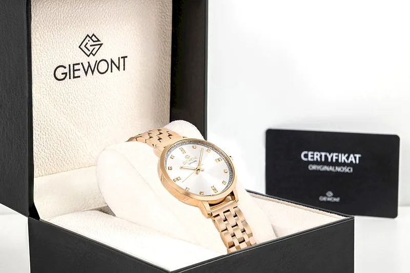 Giewont Sapphire Women’s Watch / rose gold