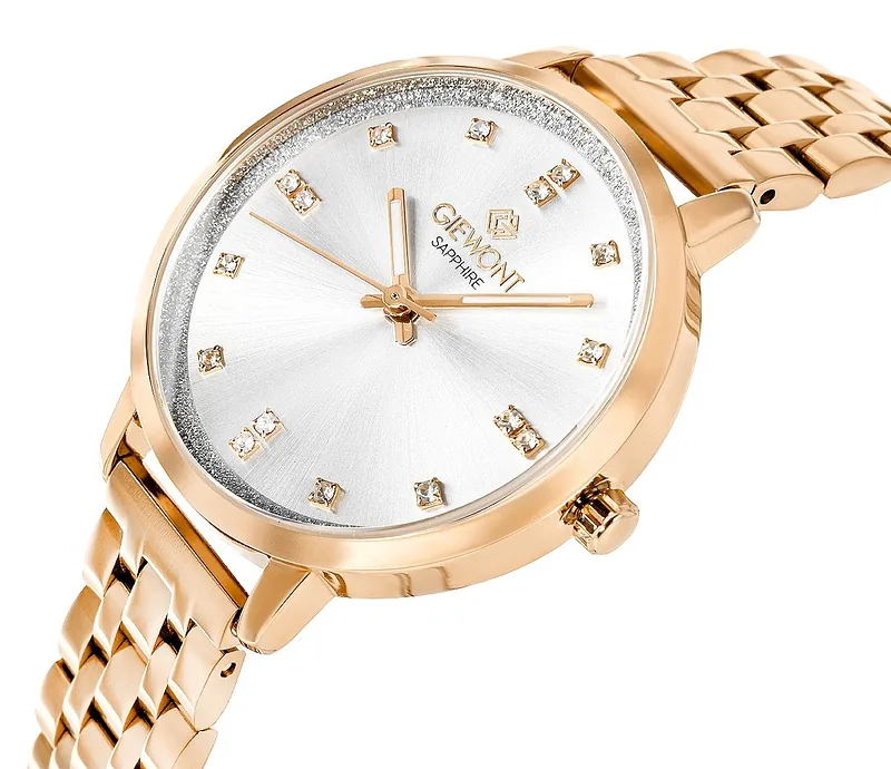 Giewont Sapphire Women’s Watch / rose gold
