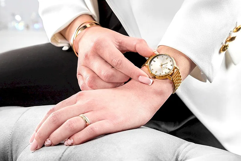 Giewont Sapphire Women’s Watch / rose gold