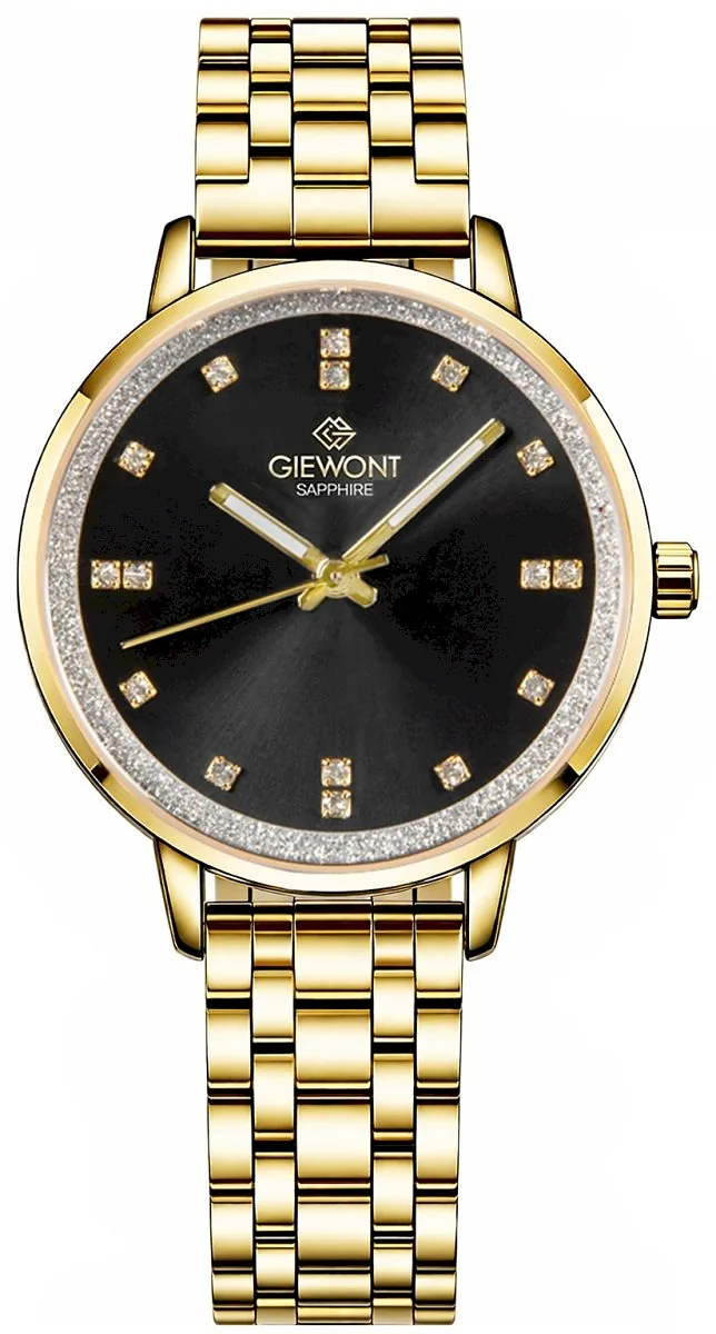 Giewont Sapphire Women’s Watch / gold/black