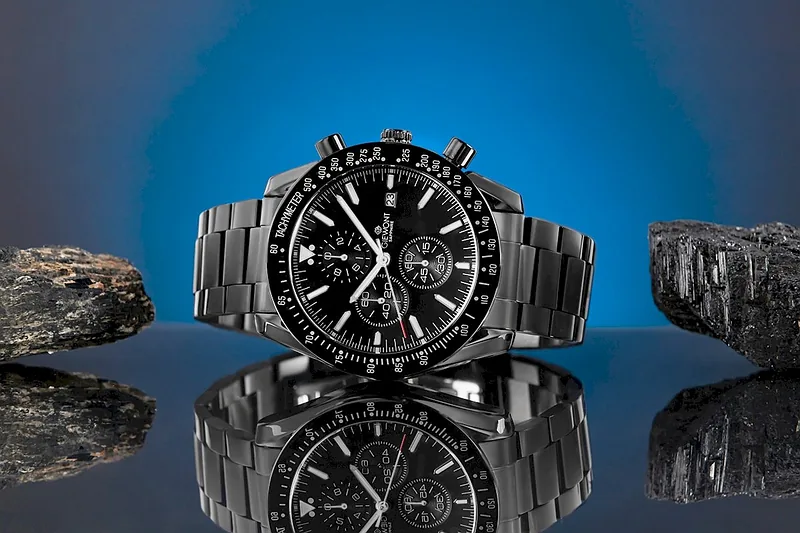 Giewont Chronograph Sapphire Men’s Watch / black