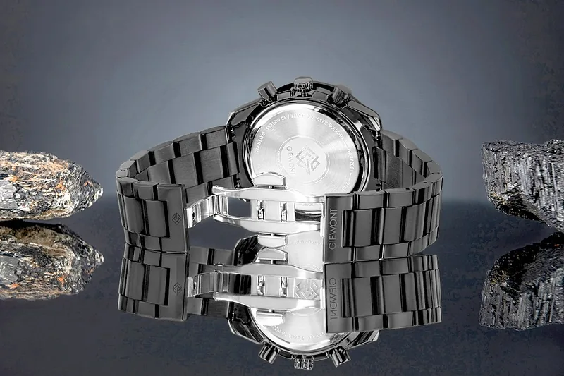 Giewont Chronograph Sapphire Men’s Watch / black