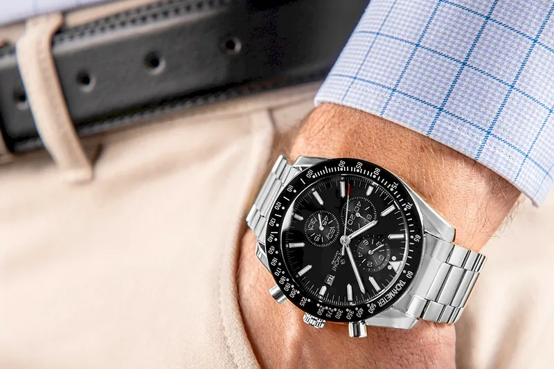 Giewont Men’s Watch Chronograph Sapphire / silver/black