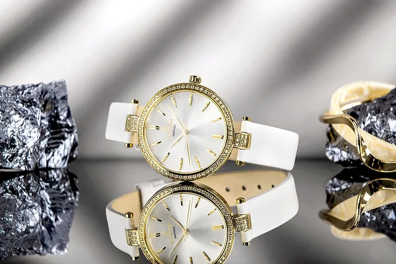 Giewont Sapphire Women’s Watch / gold/silver