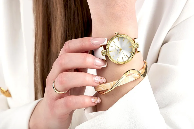 Giewont Sapphire Women’s Watch / gold/silver